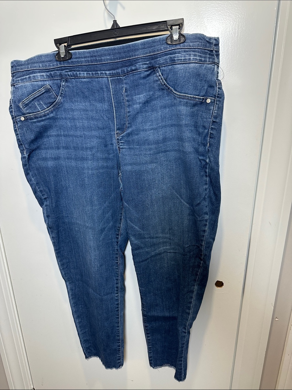 Democracy Women's Skinny Jeans in Dark Blue Wash (61)